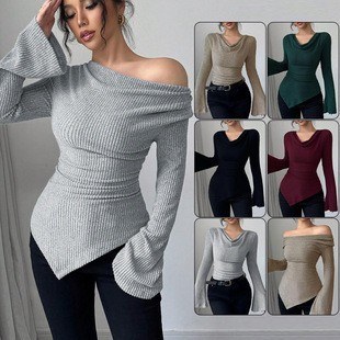 Women's Blouse Longsleeve Soli - Blouse Off Shoulder บทวิจารณ์และราคา