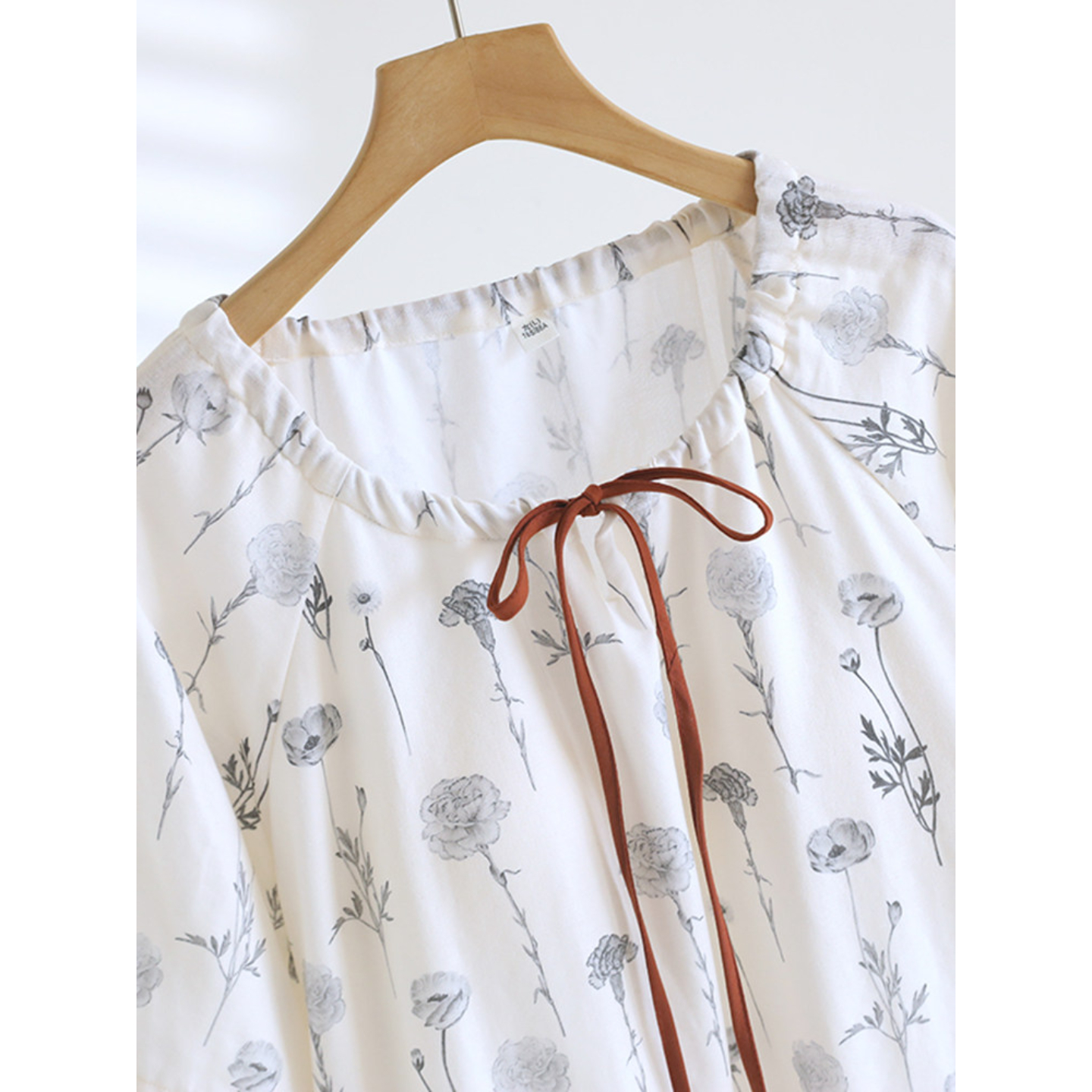 1-Piece Women‘s Nightgown, Cas - Midi Skirt Floral บทวิจารณ์และราคา