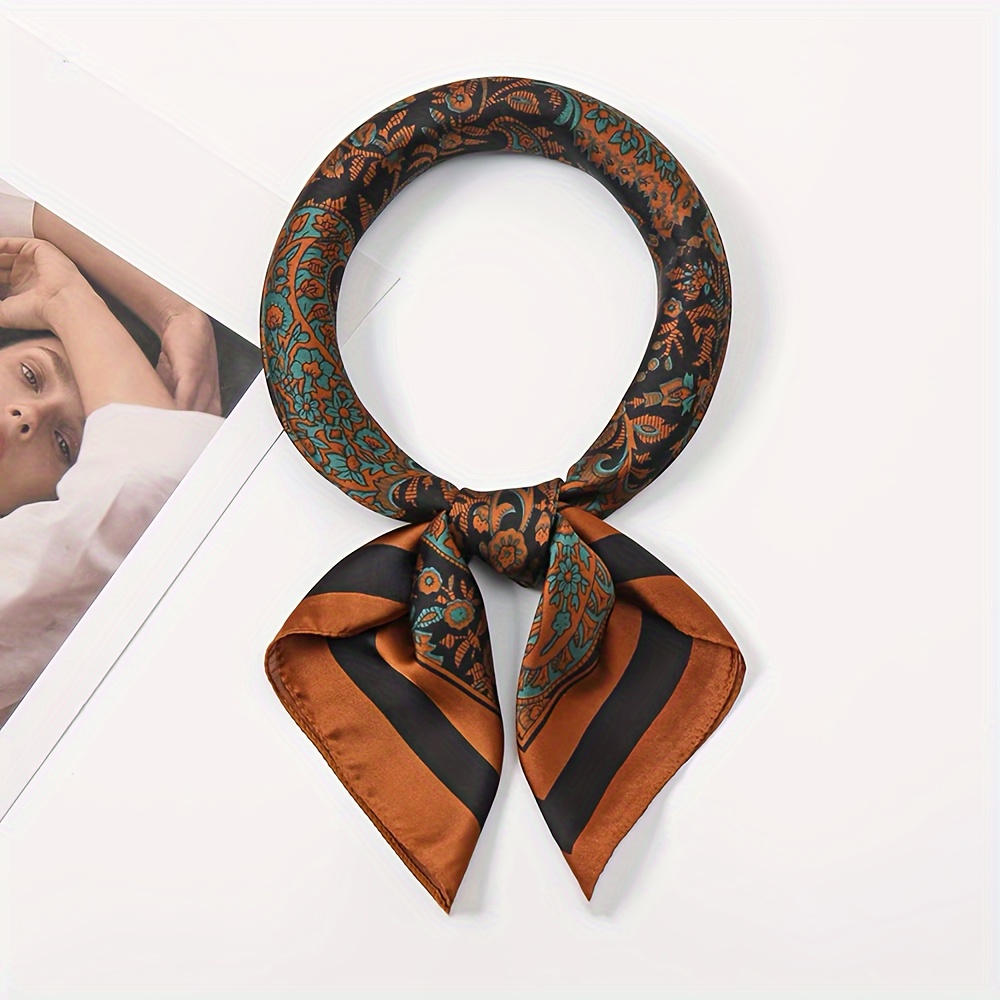 Fashionable Imitation Silk Sca - Headband Summer Knit บทวิจารณ์และราคา