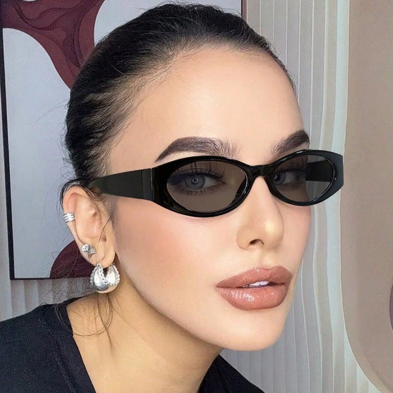 Small Oval Sunglasses Women Me - Sunglasses Cat Eye บทวิจารณ์และราคา