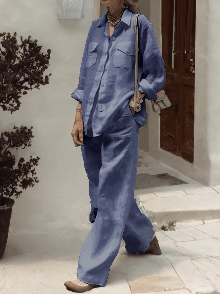 Fashion Solid Cotton Linen Shi - Linen Pant Wide บทวิจารณ์และราคา