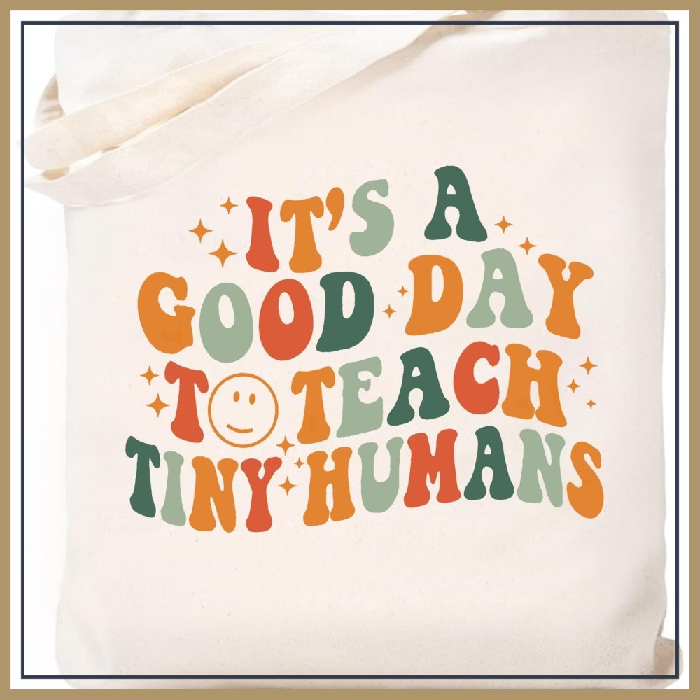 Teacher Appreciation Gifts Sch - Tote Bag Beach บทวิจารณ์และราคา