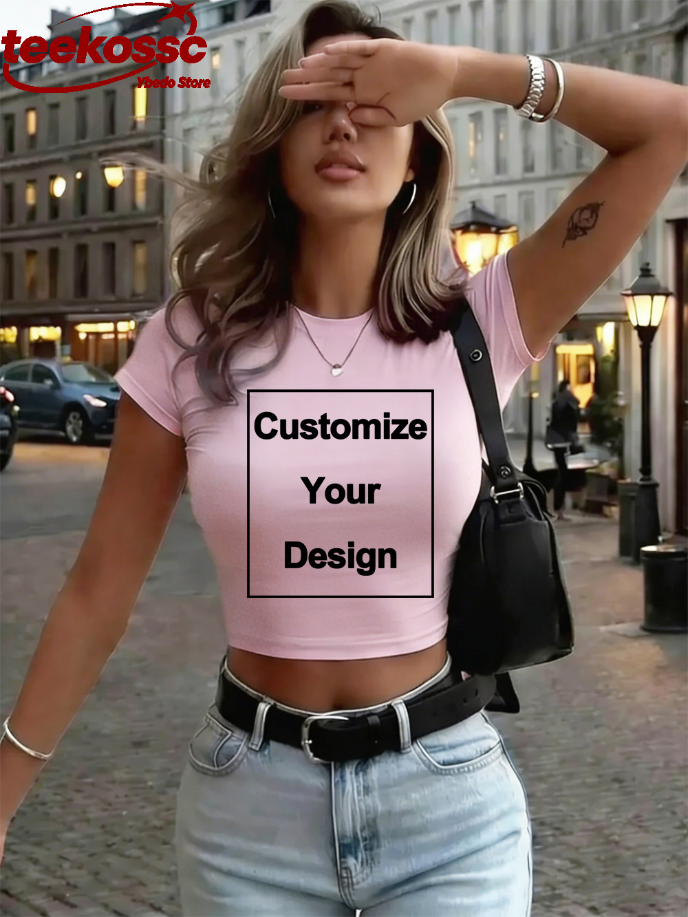 Custom Womens Cotton Crop Tops - Crop Top Crochet บทวิจารณ์และราคา