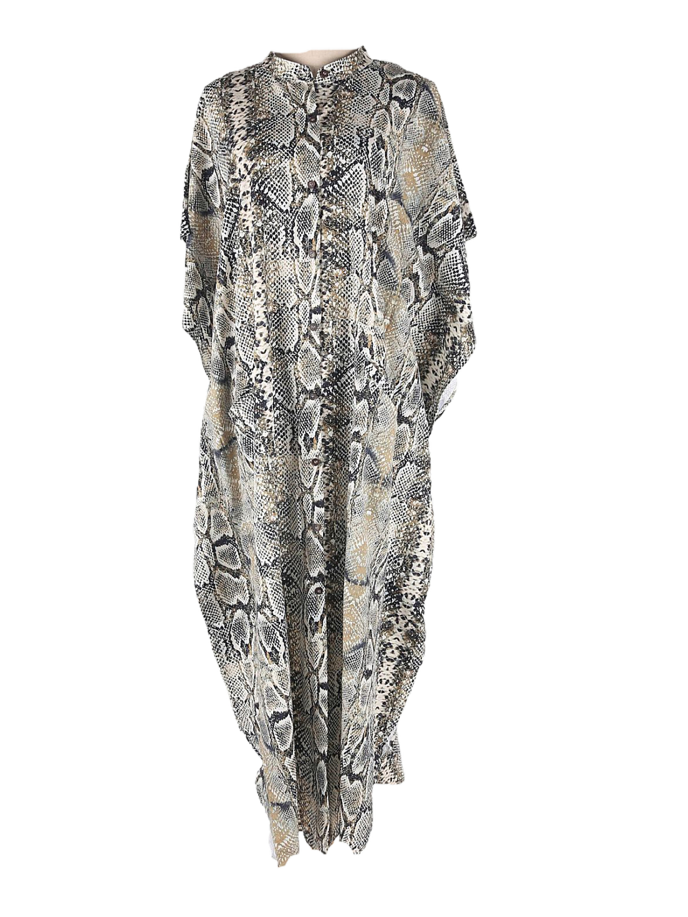 Bohemian Print Beach Cover-Up  - Cover Up Kaftan บทวิจารณ์และราคา