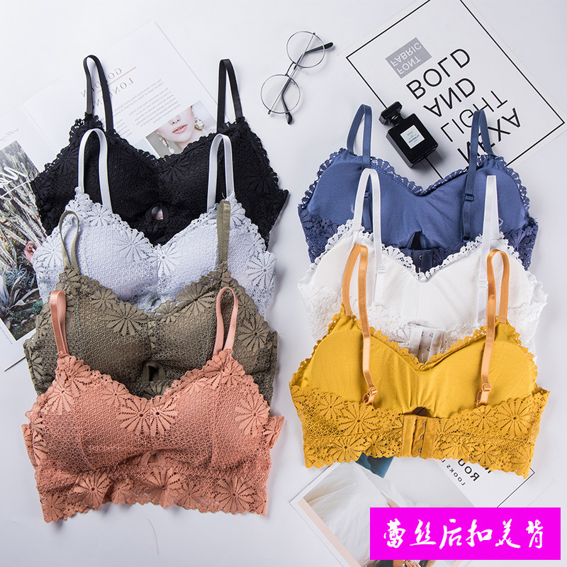 3D Sexy girl lace Lingerie Sea - Bralette Triangle Set บทวิจารณ์และราคา