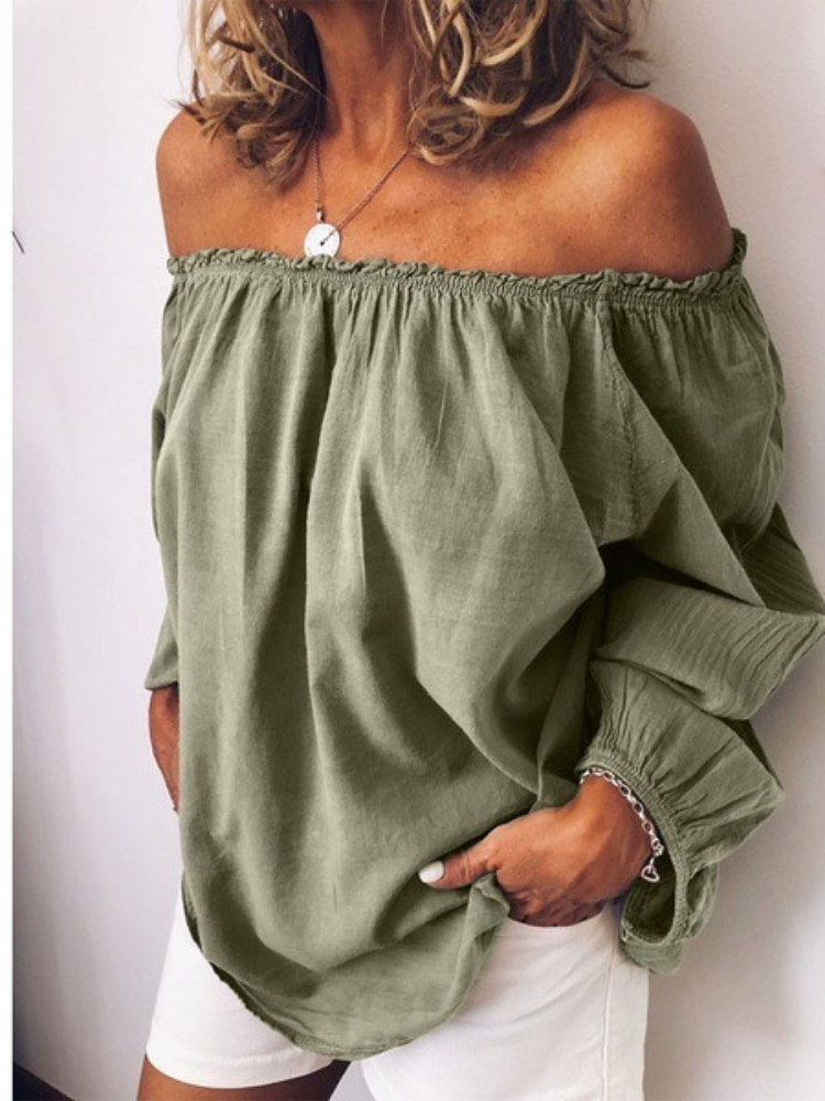 New Chic Women's Off-the-shoul - Blouse Off Shoulder บทวิจารณ์และราคา