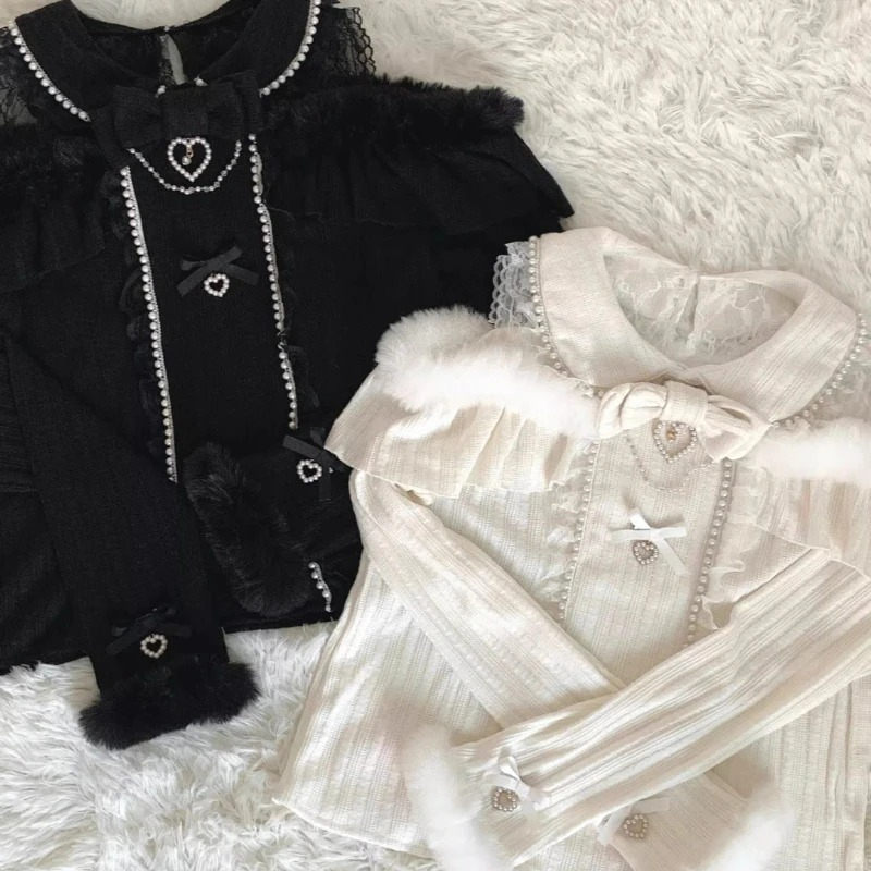 Y2k Japan Style Gothic Y2k Lol - Blouse Off Shoulder บทวิจารณ์และราคา