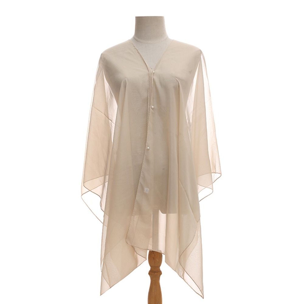 Fashion Solid color Shawl Scar - Cover Up Kaftan บทวิจารณ์และราคา