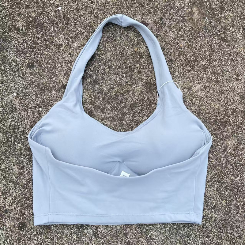 Halter Neck Sports Bra Women G - Bralette Triangle Set บทวิจารณ์และราคา