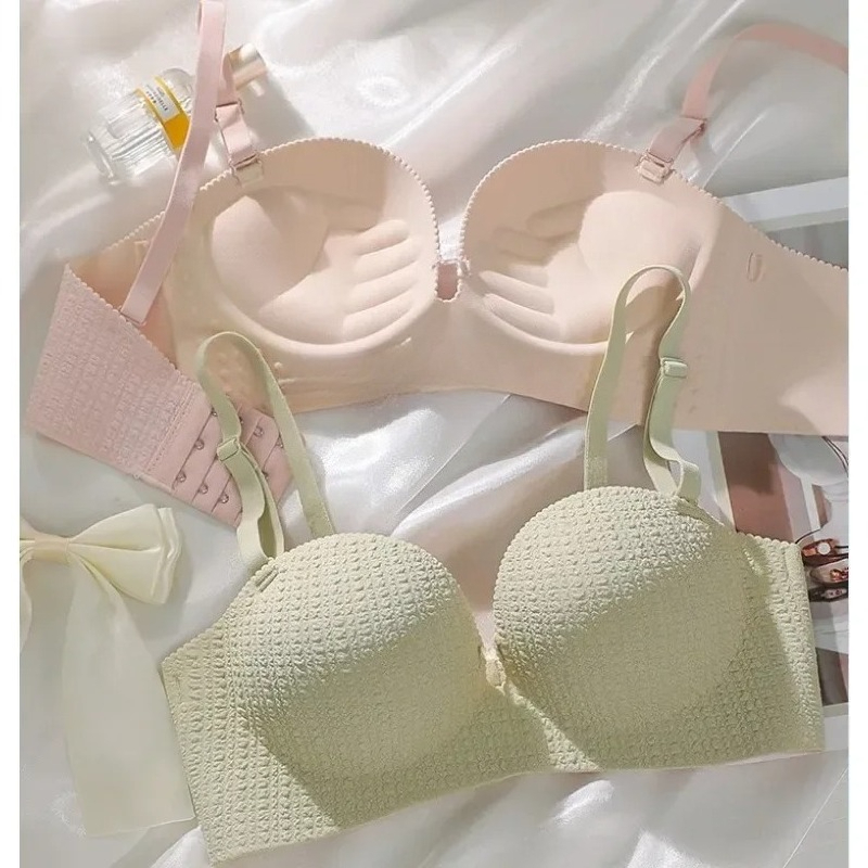Seamless Bras for Women Invisi - Bralette Triangle Set บทวิจารณ์และราคา