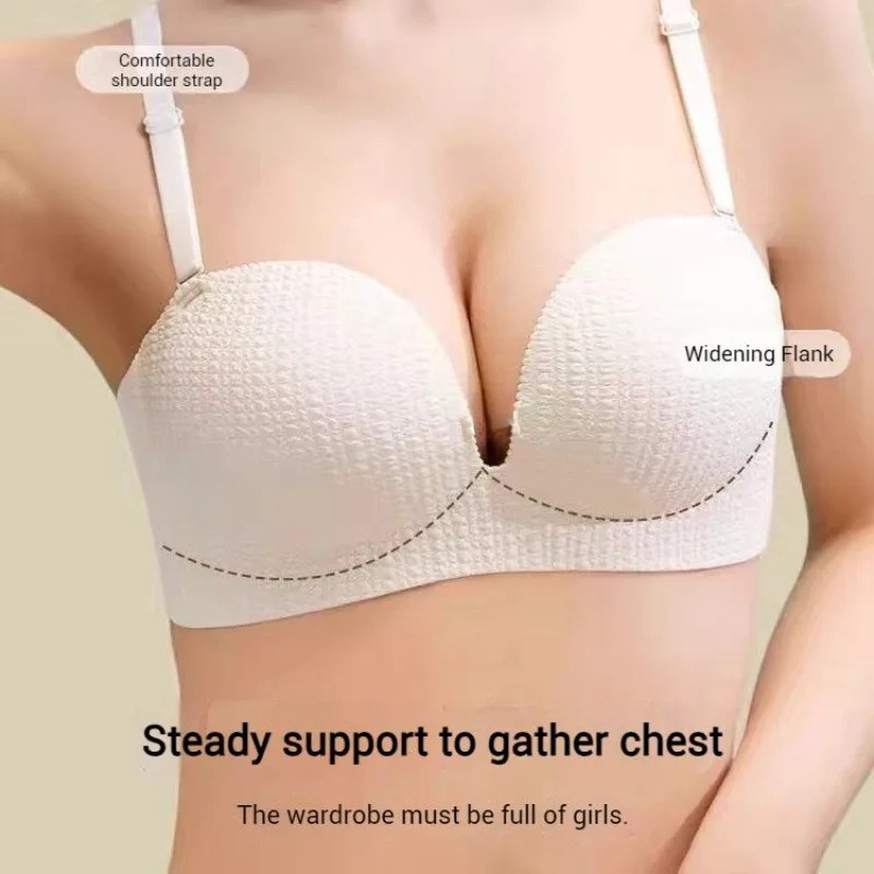 Seamless Bras for Women Invisi - Bralette Triangle Set บทวิจารณ์และราคา