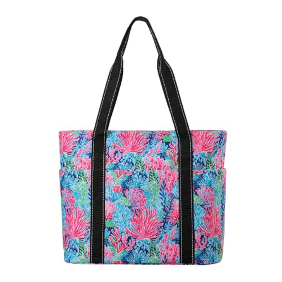 Tote Bag for Women with Laptop - Tote Bag Beach บทวิจารณ์และราคา