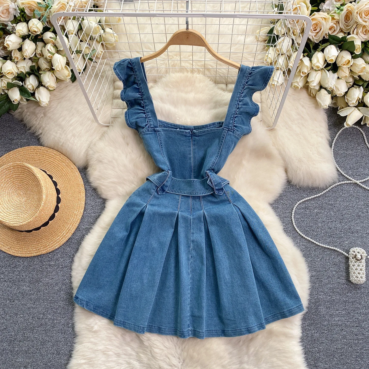 Korean Version of The College  - Maxi Dress Halter บทวิจารณ์และราคา