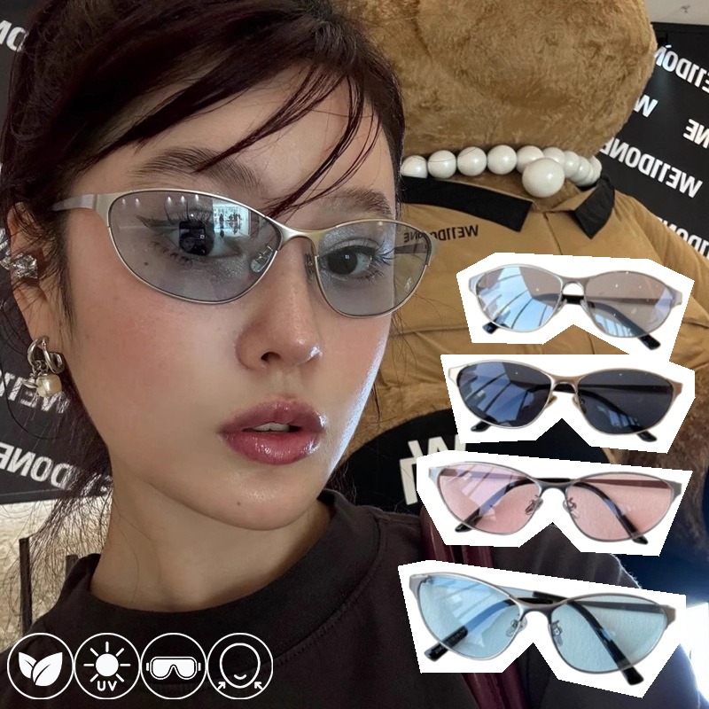 Y2K Cat Eye Sunglasses Ultravi - Sunglasses Cat Eye บทวิจารณ์และราคา