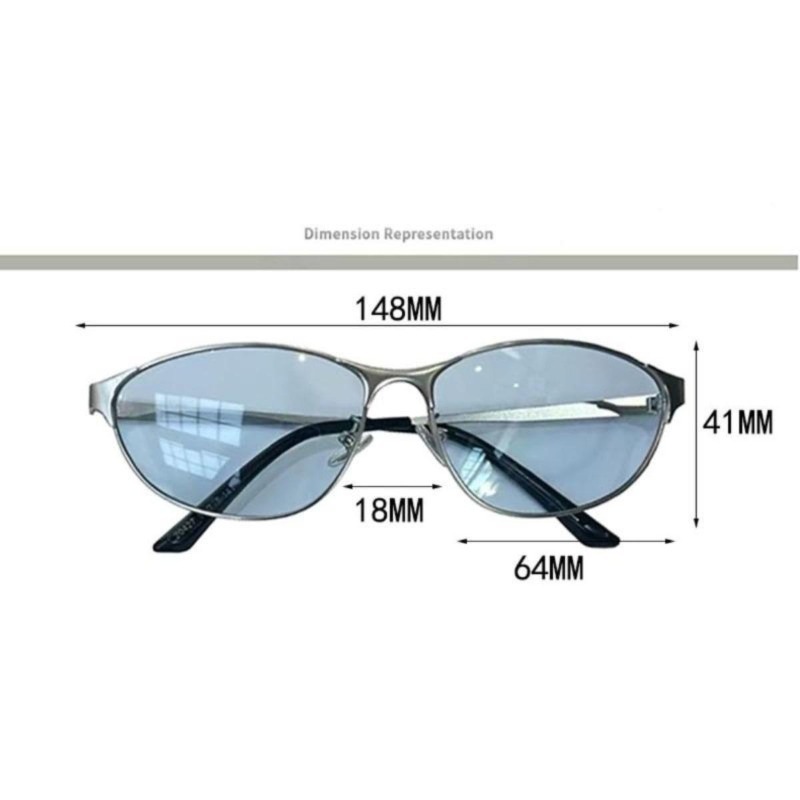 Y2K Cat Eye Sunglasses Ultravi - Sunglasses Cat Eye บทวิจารณ์และราคา