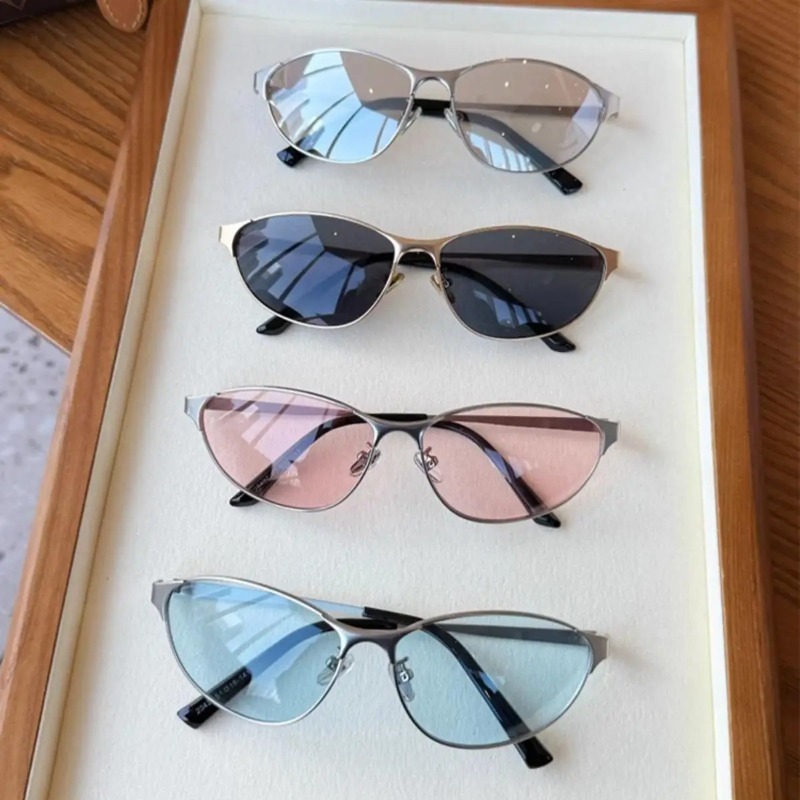 Y2K Cat Eye Sunglasses Ultravi - Sunglasses Cat Eye บทวิจารณ์และราคา