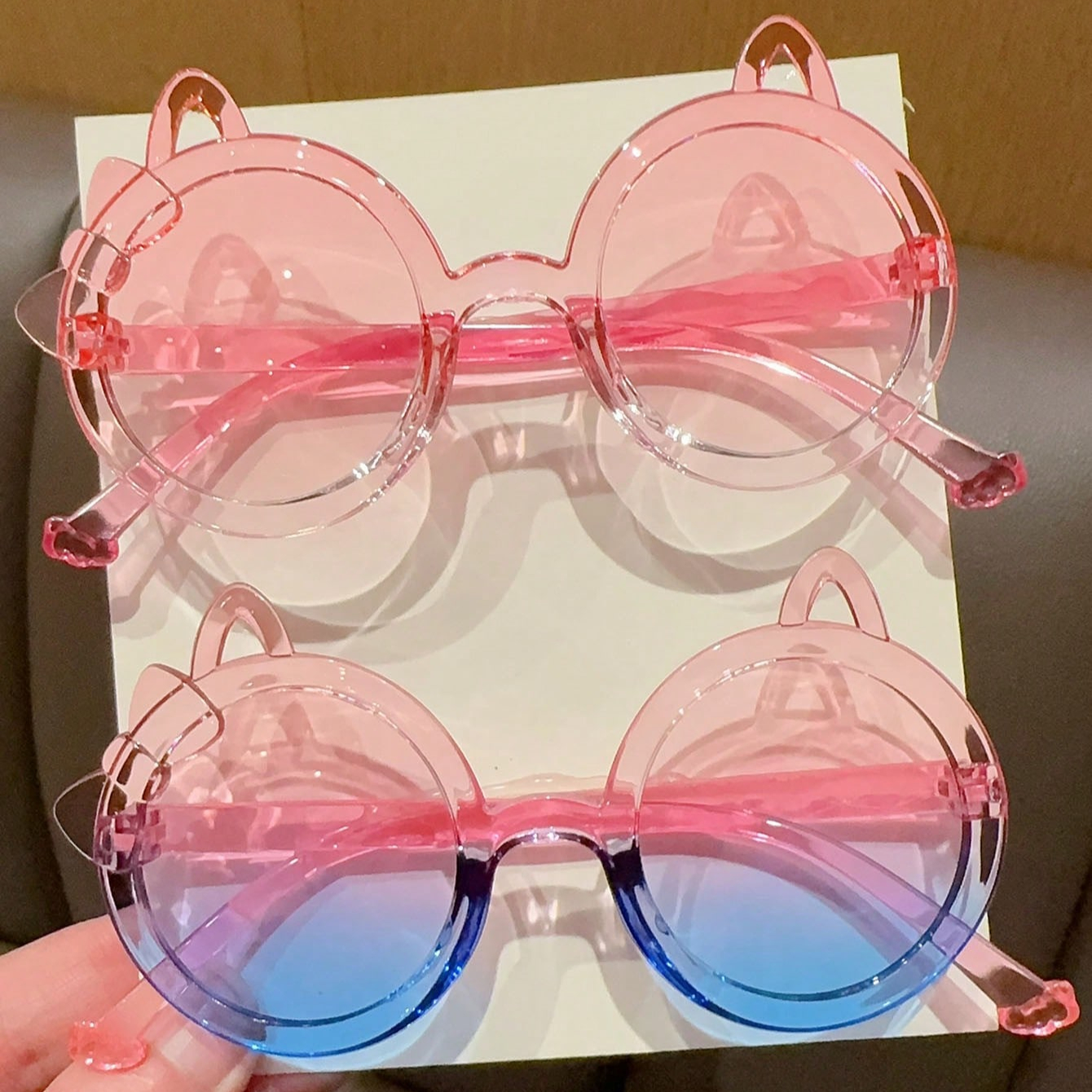 2/4Pcs 2025 Newest Cute Fashio - Sunglasses Cat Eye บทวิจารณ์และราคา