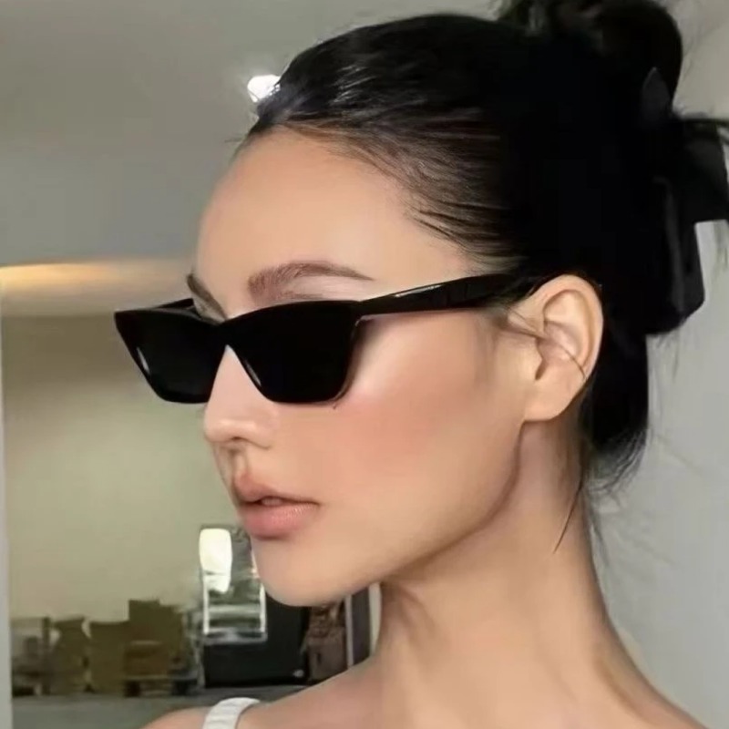 Luxury Cat Eye Black Sunglasse - Sunglasses Cat Eye บทวิจารณ์และราคา