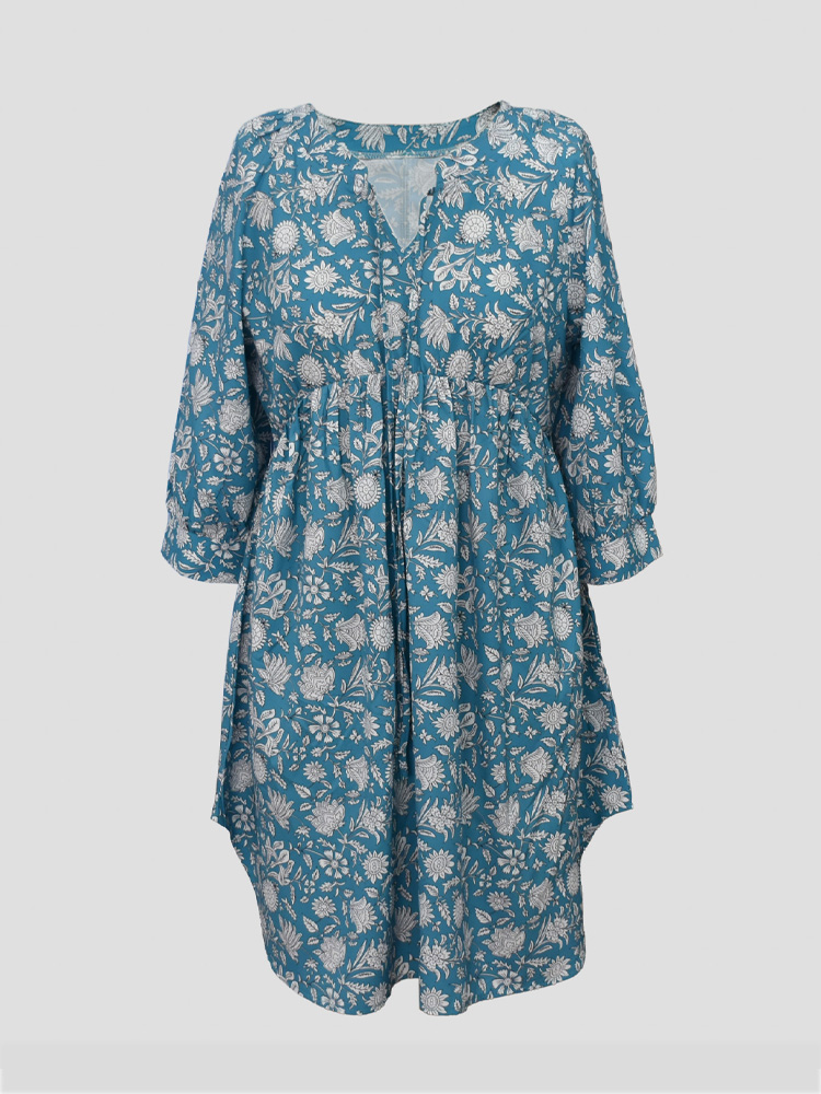 Plus size women's bohemian sty - Romper Floral Print บทวิจารณ์และราคา