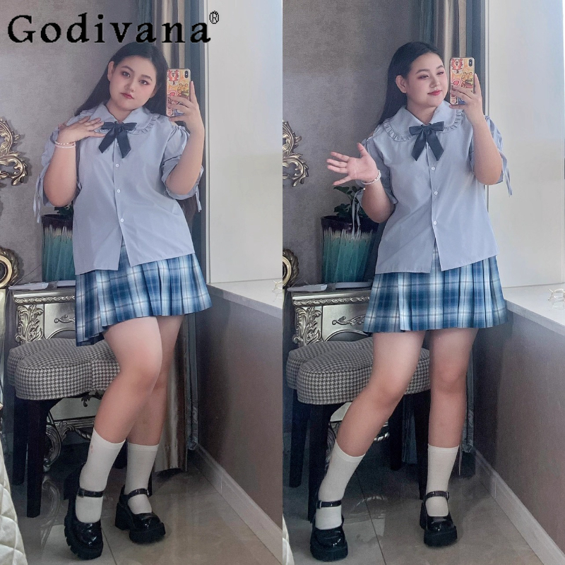 Large Size Jk Uniform Off-the- - Blouse Off Shoulder บทวิจารณ์และราคา
