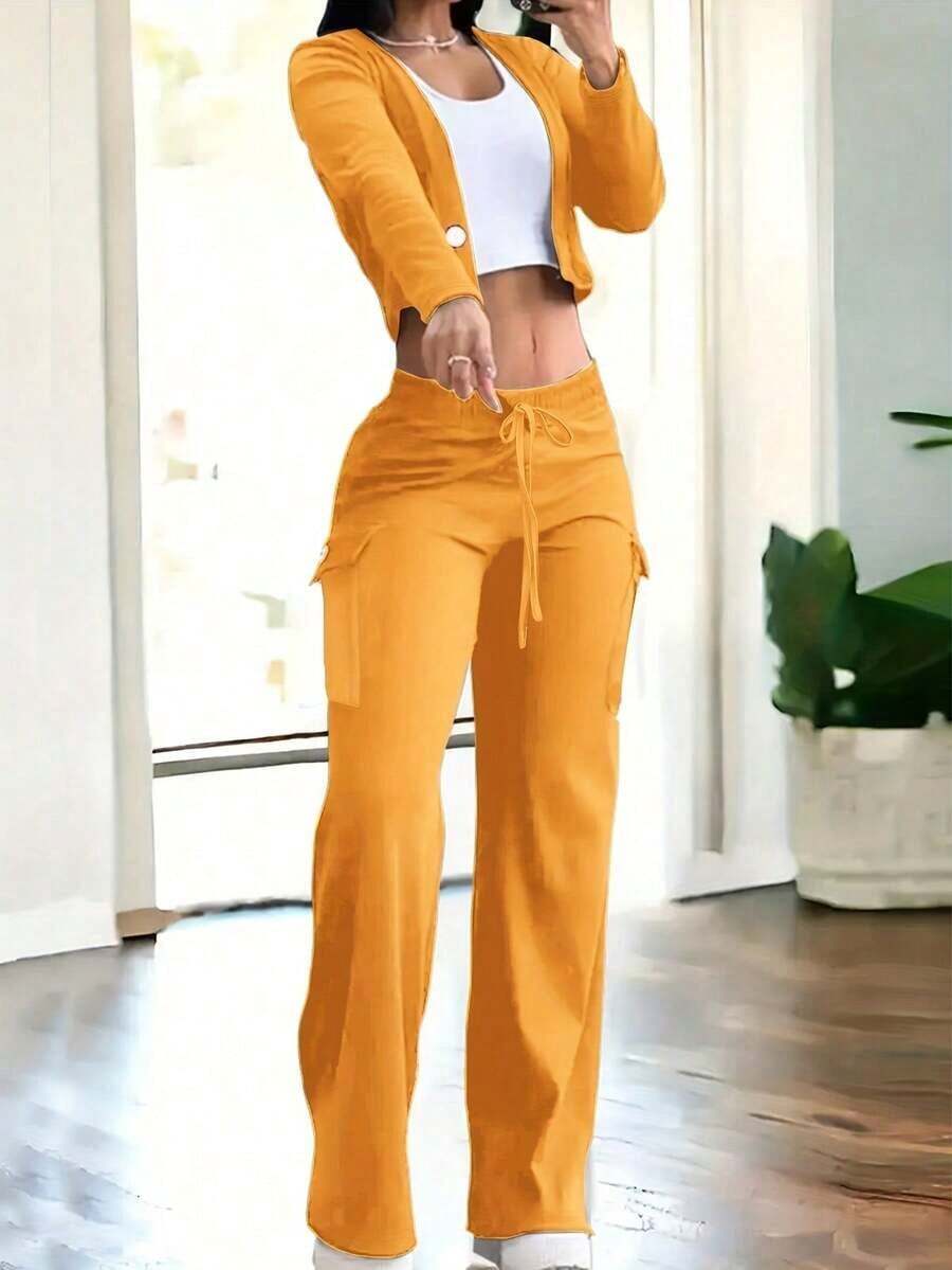 Womens 2 Piece Set Crop Top An - Crop Top Crochet บทวิจารณ์และราคา