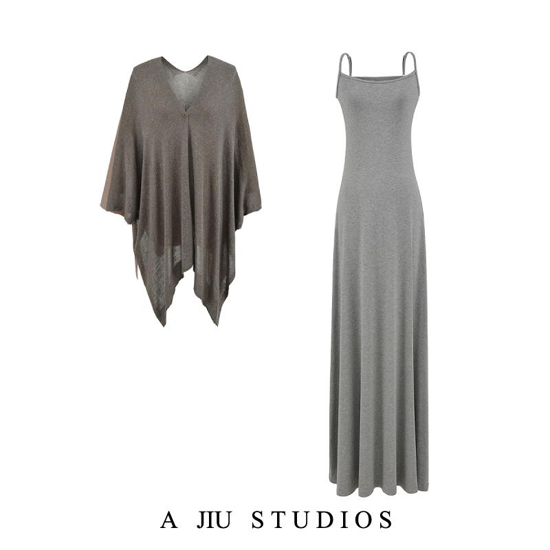 Elegant Slimming Knitted Linen - Linen Dress Wrap บทวิจารณ์และราคา