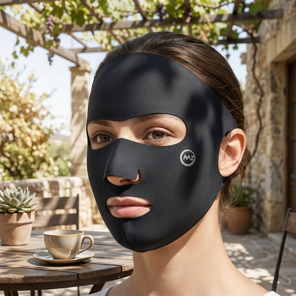 Ice Silk Sun Protection Mask F - Headband Summer Knit บทวิจารณ์และราคา