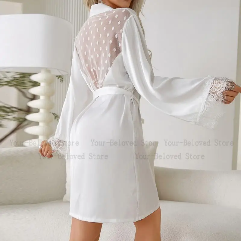 Short Kimono Black Sheer Mesh  - Kimono Sheer Floral บทวิจารณ์และราคา