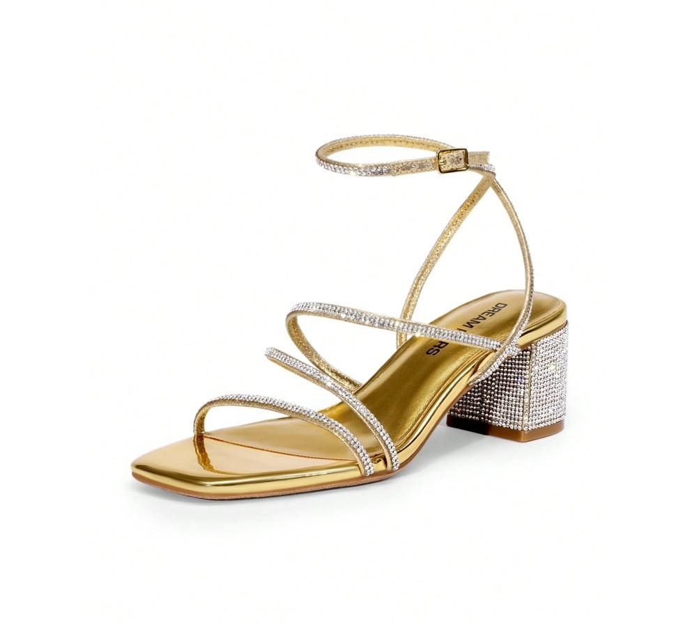 Womens Block Heels 2 Inch Stra - Sandal Strappy Heeled บทวิจารณ์และราคา