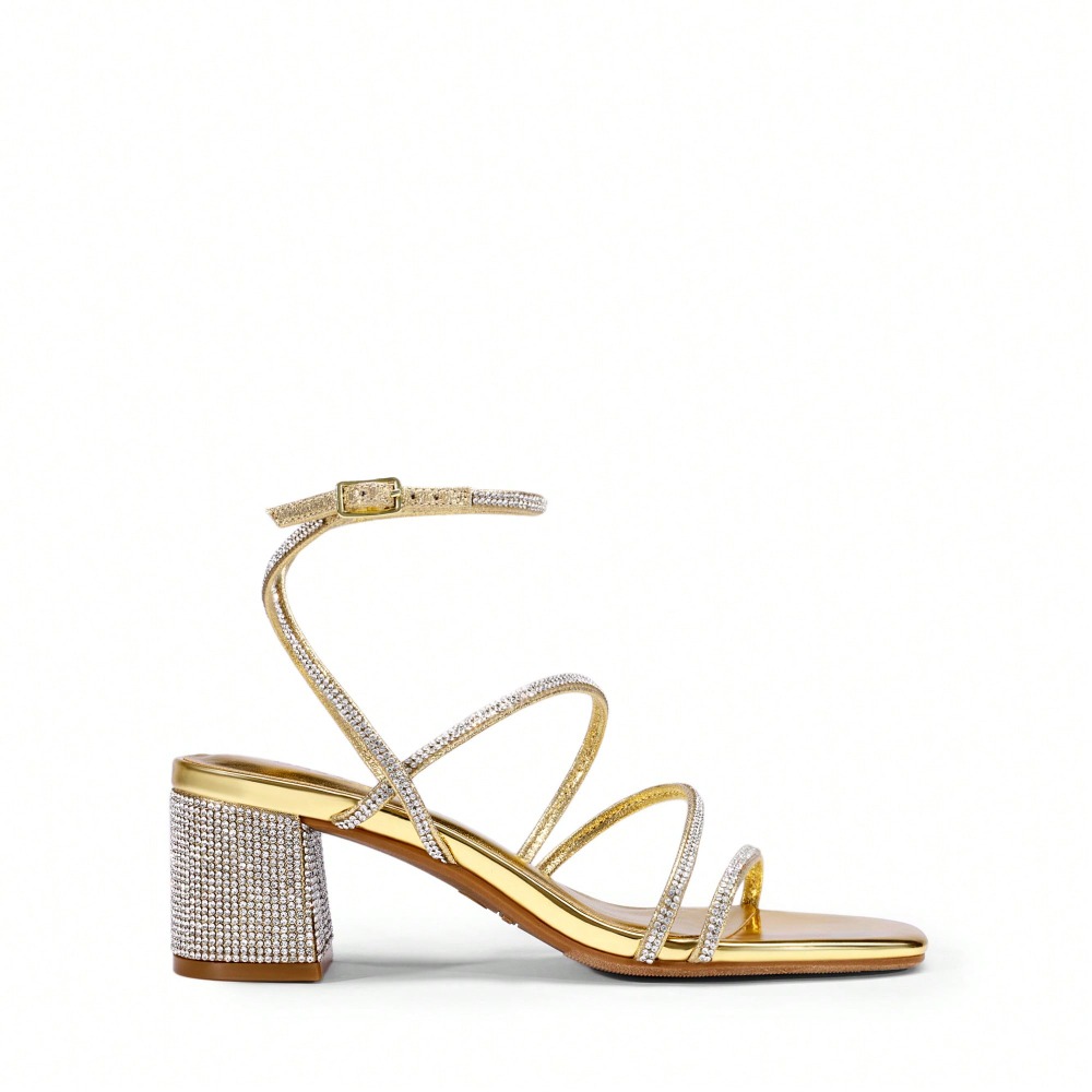Womens Block Heels 2 Inch Stra - Sandal Strappy Heeled บทวิจารณ์และราคา