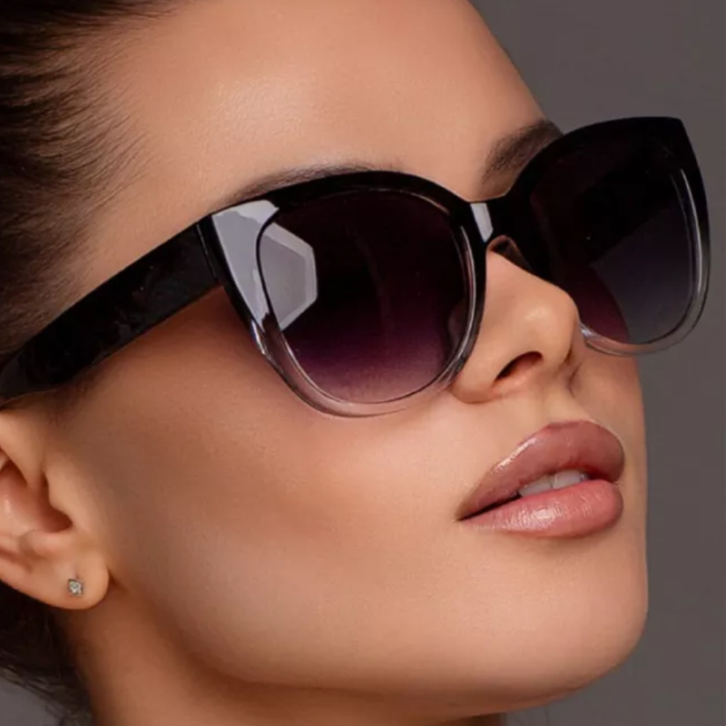 Fashion Cat Eye Sunglasses Wom - Sunglasses Cat Eye บทวิจารณ์และราคา