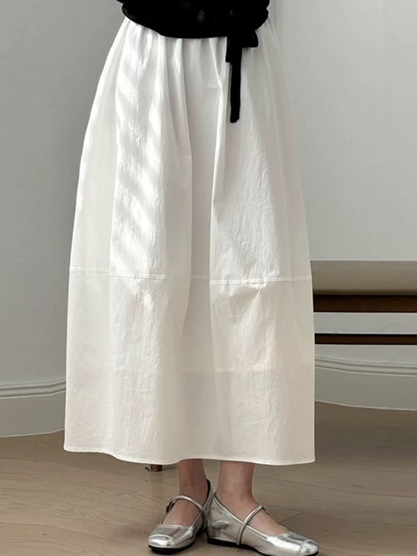 High Waist A-Line Midi Skirt L - Midi Skirt Floral บทวิจารณ์และราคา