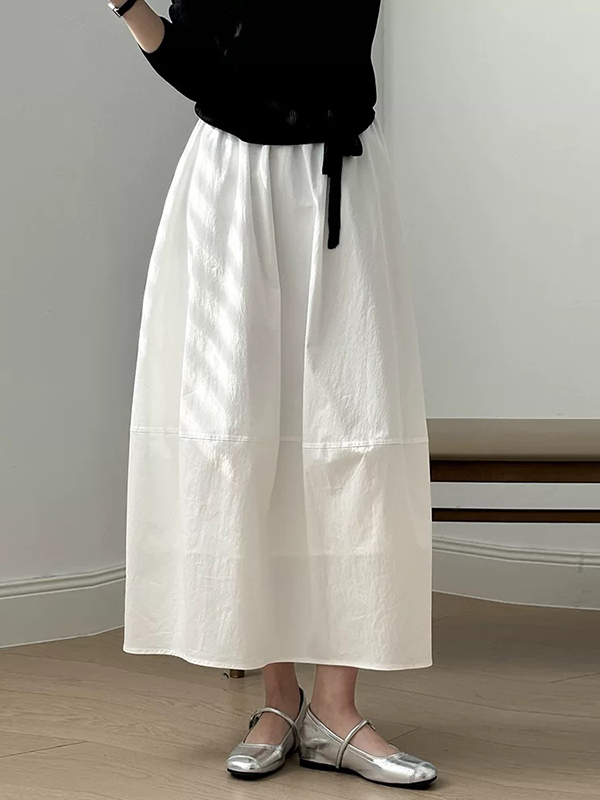 High Waist A-Line Midi Skirt L - Midi Skirt Floral บทวิจารณ์และราคา