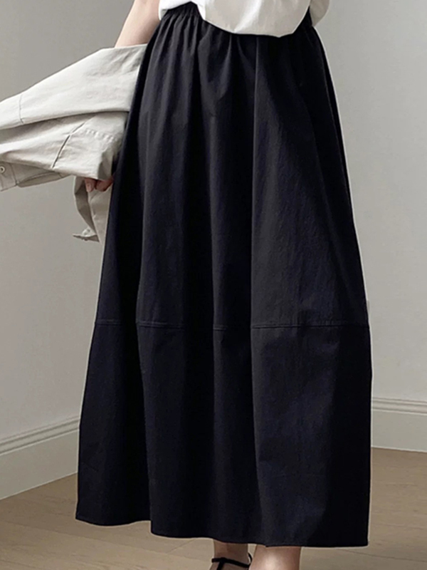 High Waist A-Line Midi Skirt L - Midi Skirt Floral บทวิจารณ์และราคา