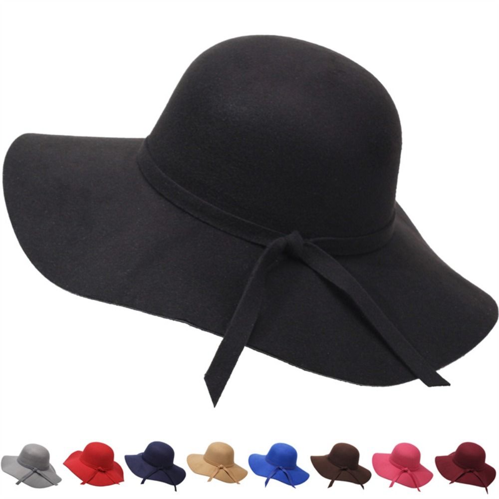 Vintage Style Bucket Hat Folda - Hat Floppy Wide บทวิจารณ์และราคา
