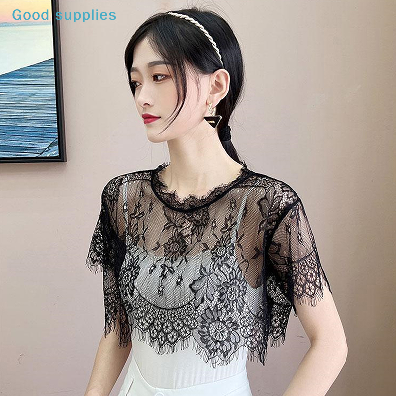 nimbleWomen Scarf Lace Lace Sh - Blouse Off Shoulder บทวิจารณ์และราคา