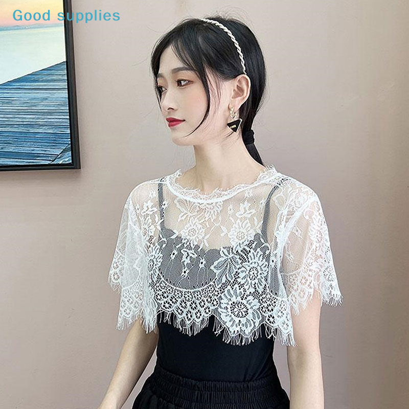 nimbleWomen Scarf Lace Lace Sh - Blouse Off Shoulder บทวิจารณ์และราคา