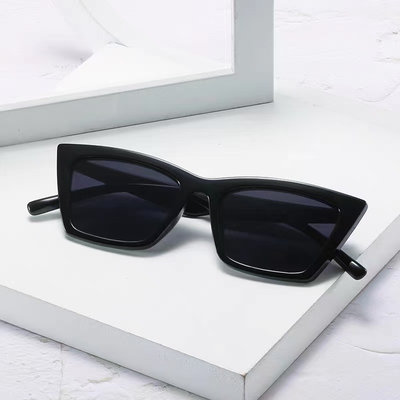 New Cat Eye Black Sunglasses W - Sunglasses Cat Eye บทวิจารณ์และราคา