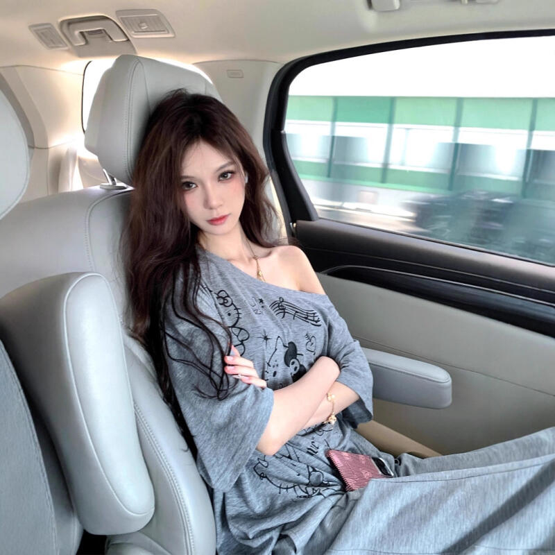 Sun Protection Blouse Hello Ki - Blouse Off Shoulder บทวิจารณ์และราคา