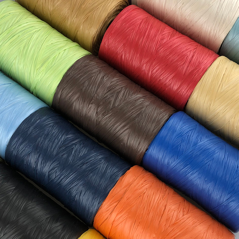 100g/pcs Flat Raffia Paper Yar - Crochet Bag Raffia บทวิจารณ์และราคา