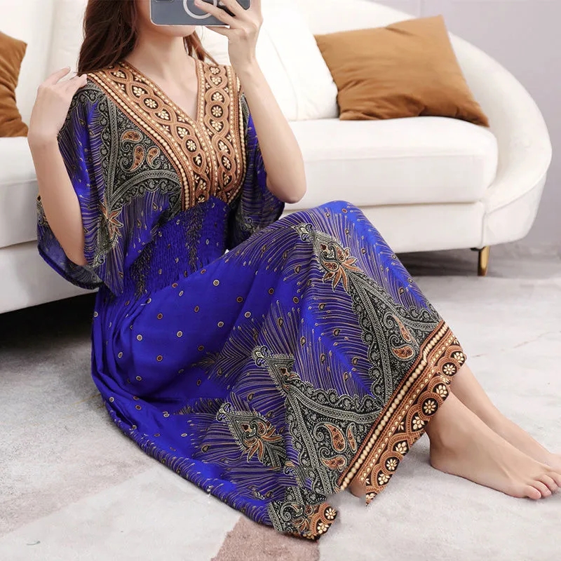Bohemia Romantic Sweet Holiday - Midi Skirt Floral บทวิจารณ์และราคา