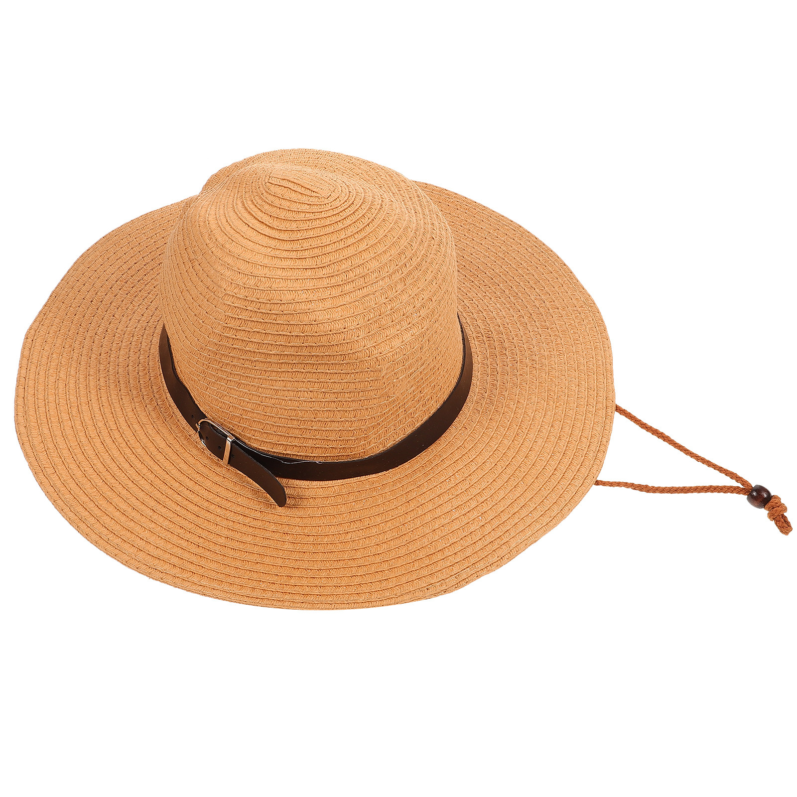 Men Wide Brim Straw Sun Hat Kh - Hat Floppy Wide บทวิจารณ์และราคา