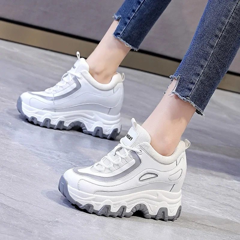 9CM Genuine Leather Platform W - Wedge Espadrille Women บทวิจารณ์และราคา