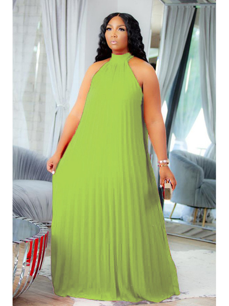 Wmstar Plus Size Women Long Dr - Maxi Dress Halter บทวิจารณ์และราคา