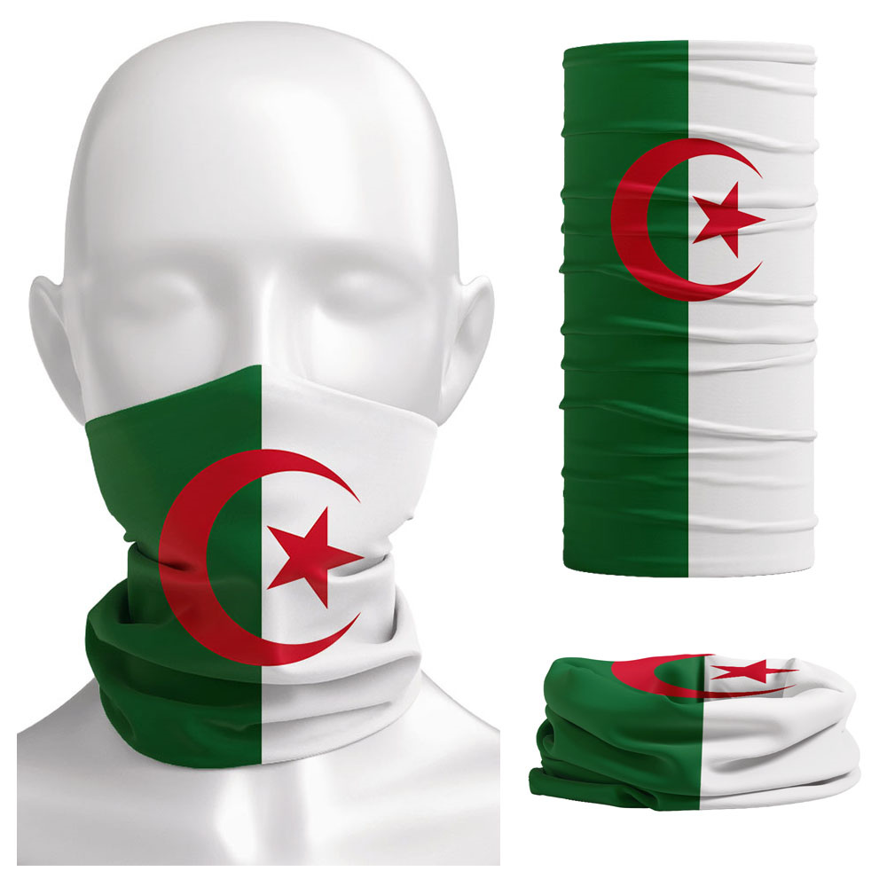 Algeria Flag Printed Bandana H - Headband Summer Knit บทวิจารณ์และราคา