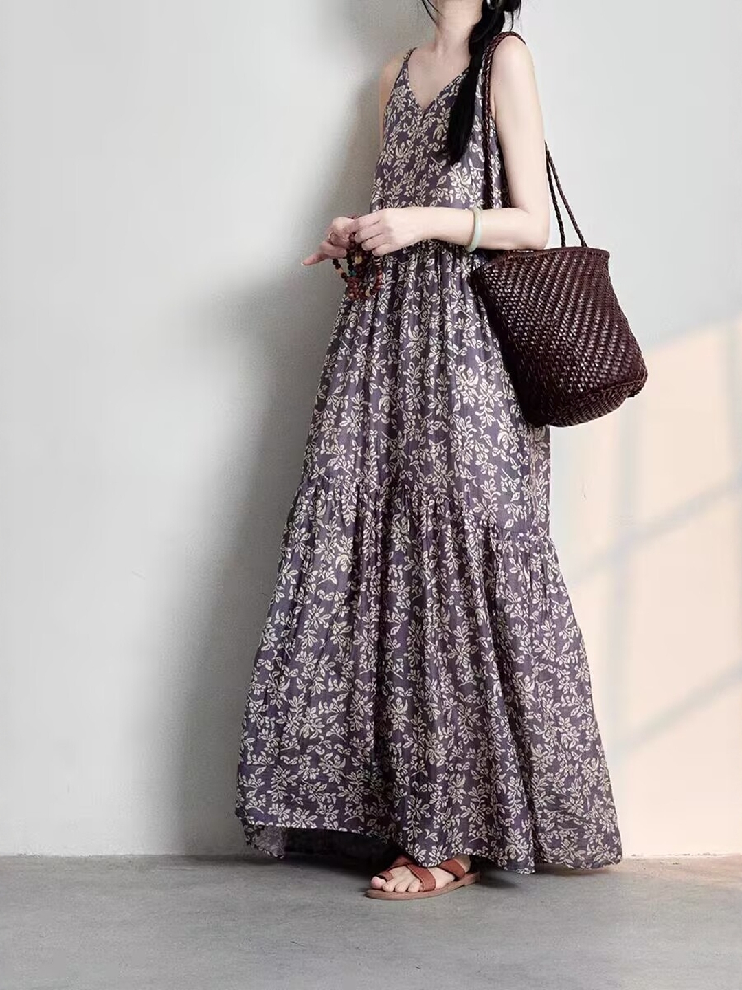 Elegant Japanese Style plus Si - Linen Dress Wrap บทวิจารณ์และราคา
