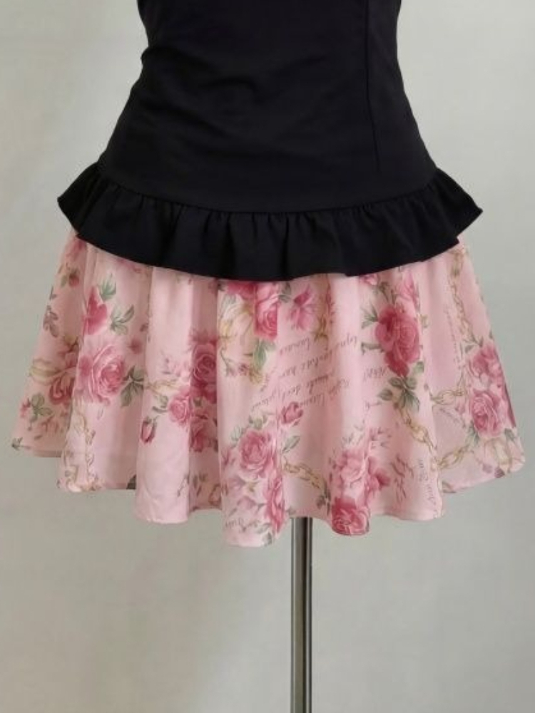 Women's Sweet Floral Print Two - Romper Floral Print บทวิจารณ์และราคา