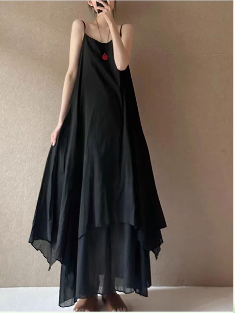 Stylish Large Size Cotton Line - Linen Dress Wrap บทวิจารณ์และราคา