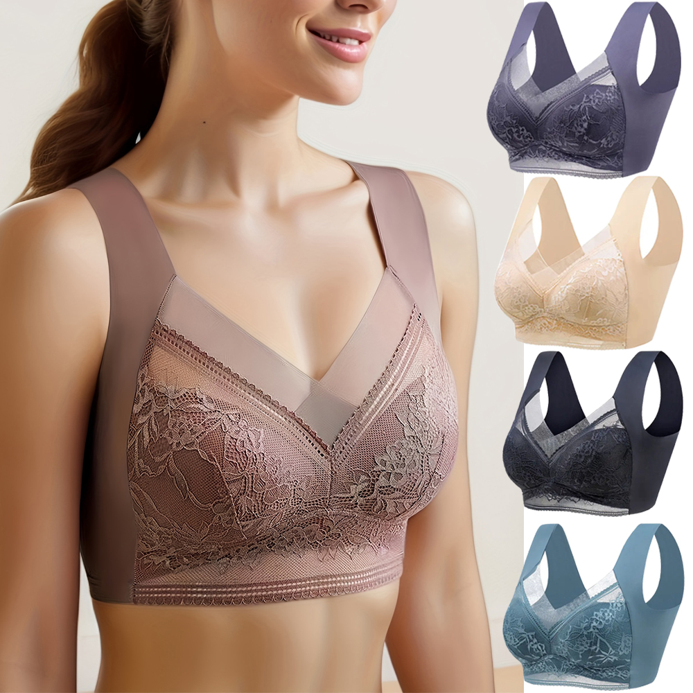 L-6L Women Large Bra Push Up I - Bralette Triangle Set บทวิจารณ์และราคา