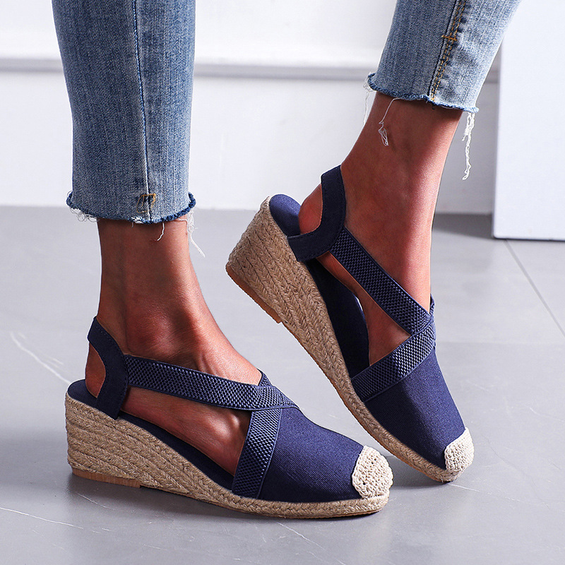 2026 Summer Women's Sandals St - Wedge Espadrille Women บทวิจารณ์และราคา